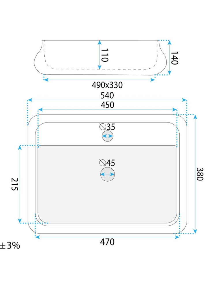 Lavoar pe blat Rea Castel [10]