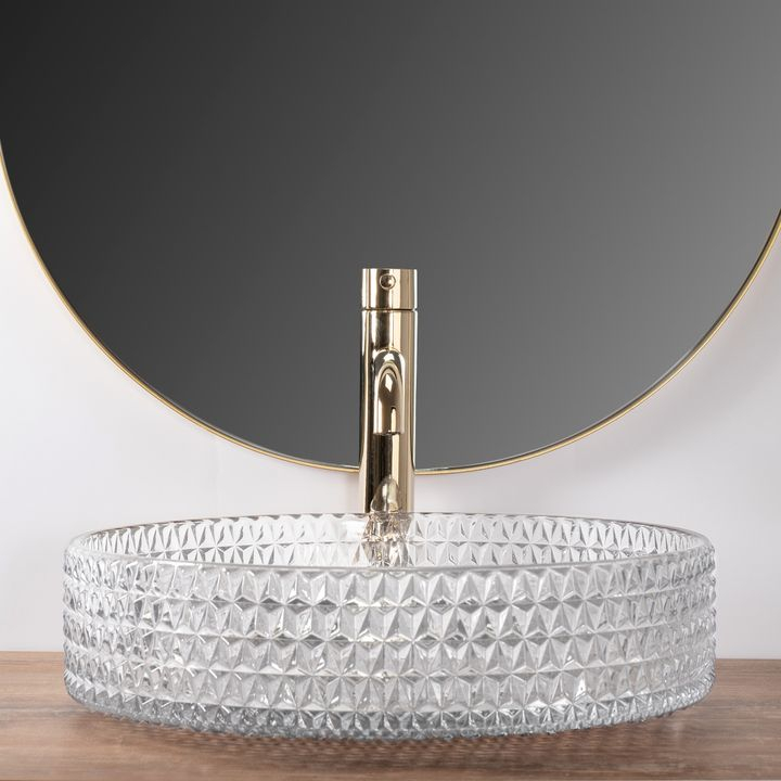 Lavoar pe blat Rea Cristal 39 Transparent  [6]