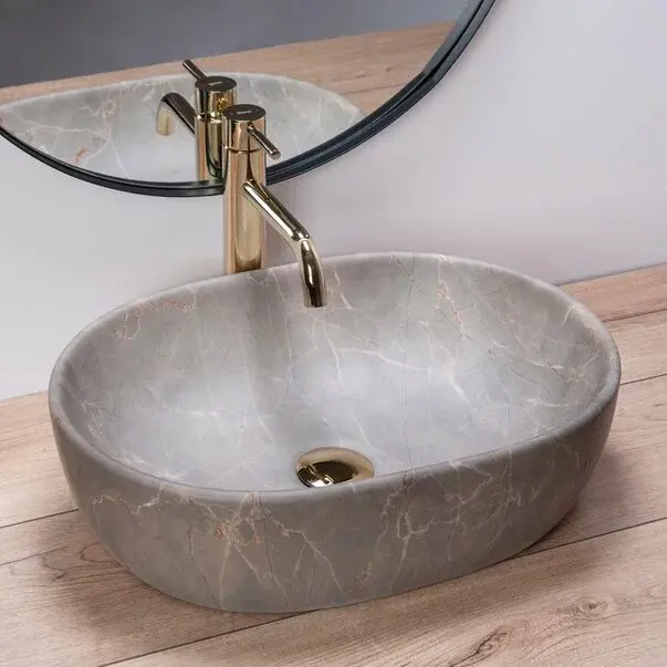 Lavoar pe blat Rea Lara Beige 48,5 cm [2]