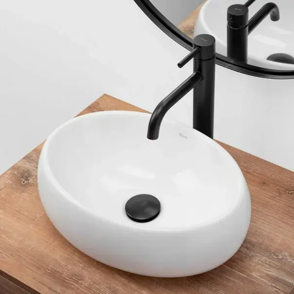 Lavoar pe blat Rea Linda Mini alb 40 cm [4]