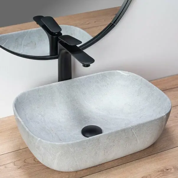 Lavoar pe blat Rea Livia Grey 46.5 cm [2]