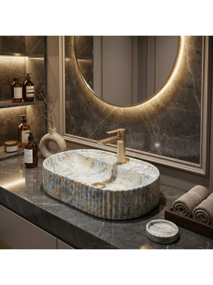 Lavoar pe blat Rea Marcela 60 Ruststone [4]