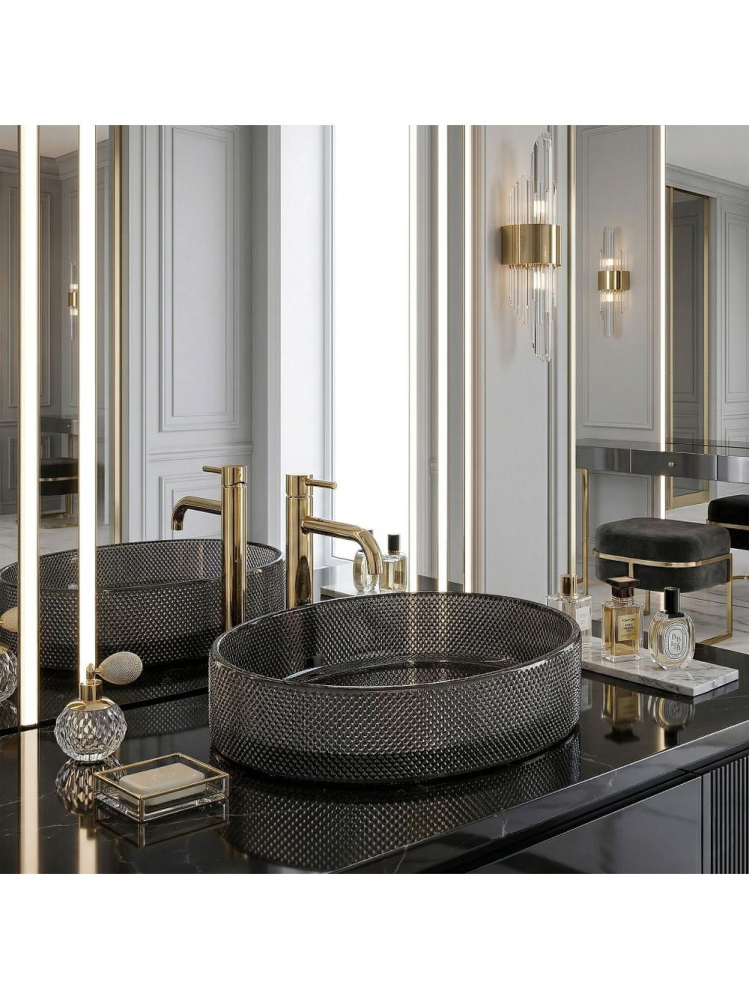 Lavoar pe blat REA Mirella negru [3]