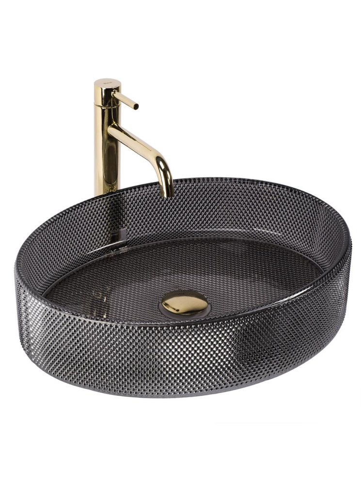 Lavoar pe blat REA Mirella negru [12]