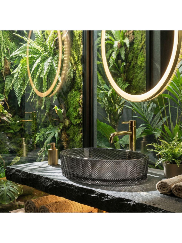 Lavoar pe blat REA Mirella negru [5]