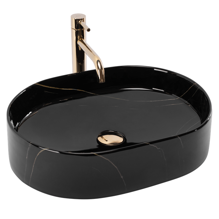 Lavoar pe blat Rea Nadia 50 Black Stone [1]