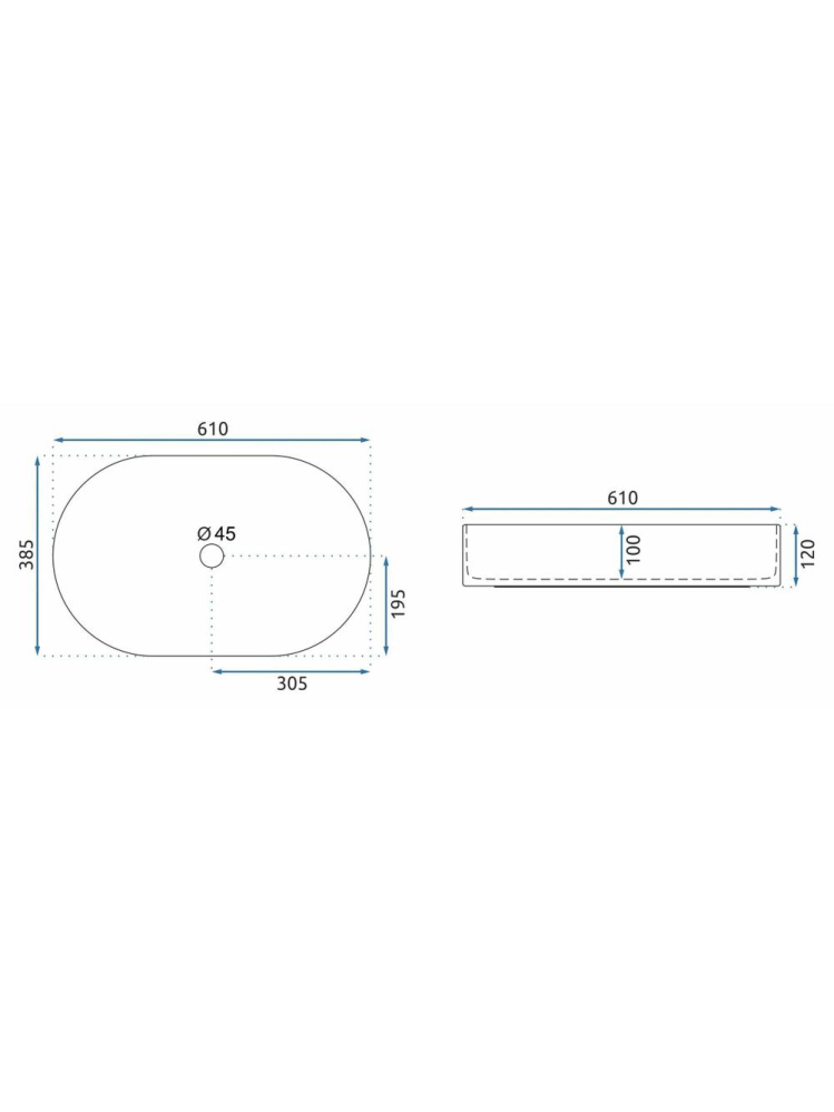 Lavoar pe blat Rea Nadia 60 Sahara [6]