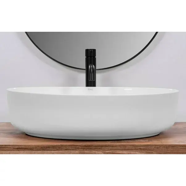 Lavoar pe blat Rea Queen alb 55 cm [2]