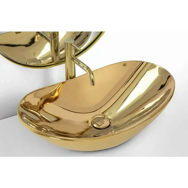 Lavoar pe blat Rea Royal auriu 60 cm [4]