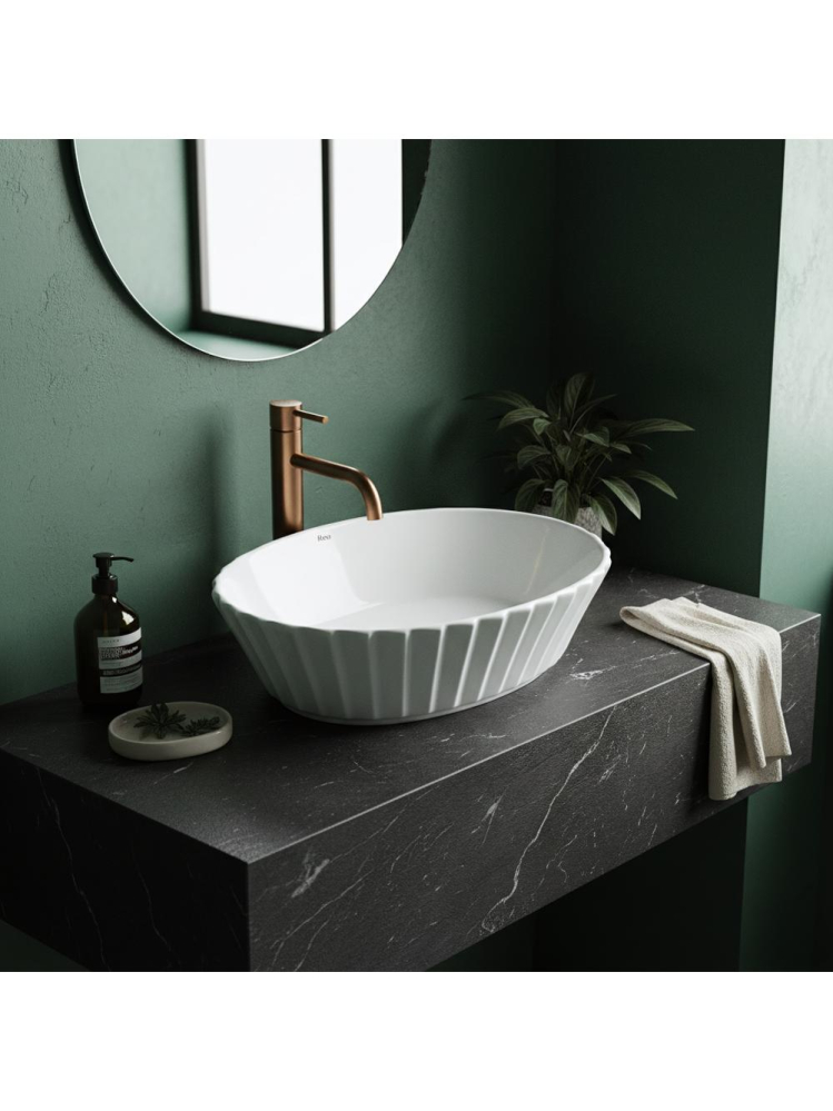 Lavoar pe blat Rea Samanta alb [6]