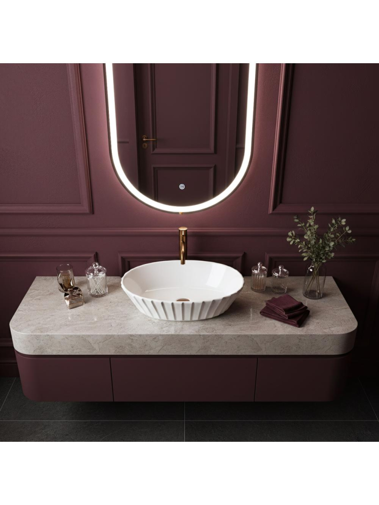 Lavoar pe blat Rea Samanta alb [4]