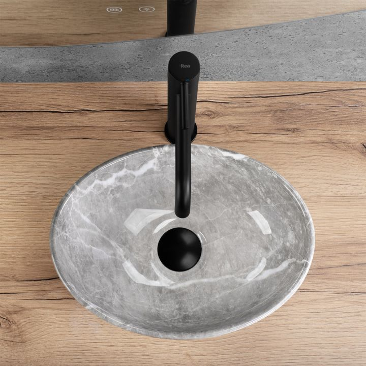 Lavoar pe blat Rea Sofia Mini Grigio [4]