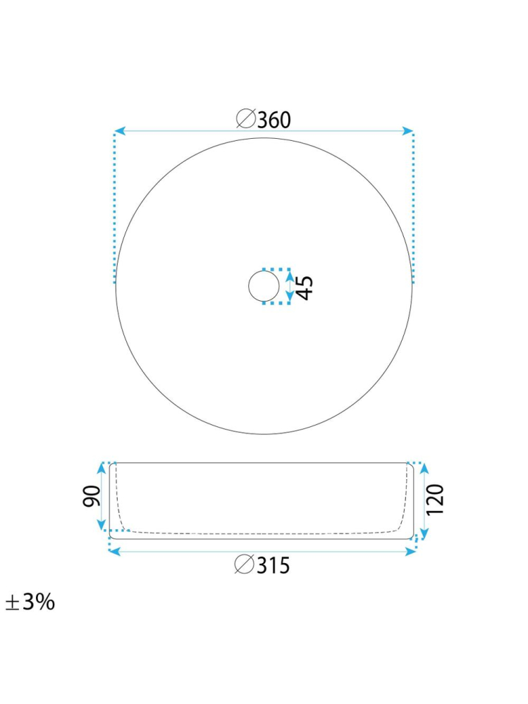 Lavoar pe blat Rea Stefania Fiori [6]