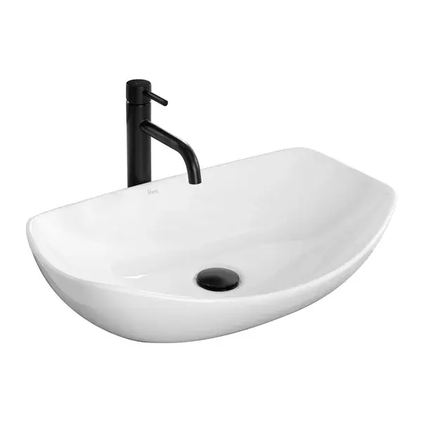 Lavoar pe blat Rea Tango 56 cm alb [1]