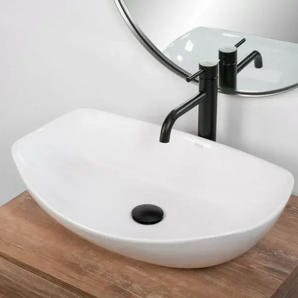 Lavoar pe blat Rea Tango 56 cm alb [3]