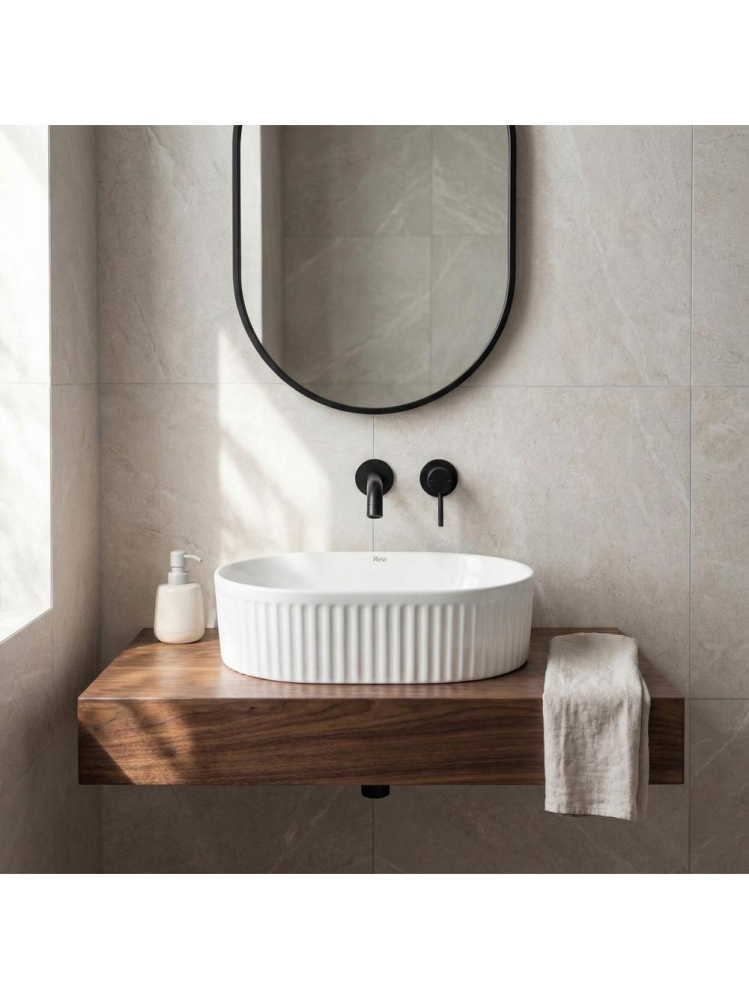 Lavoar pe blat Rea Vanda 40 Mini alb [4]