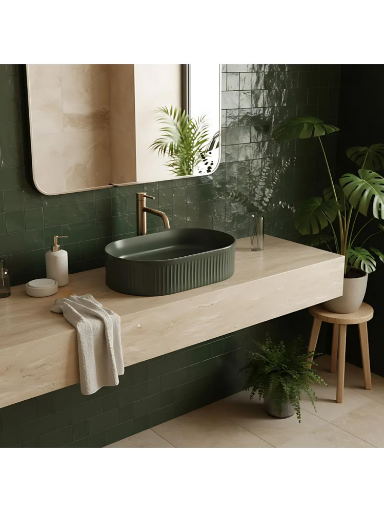 Lavoar pe blat Rea Vanda verde mat [3]