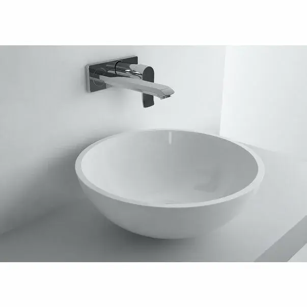Lavoar pe blat rotund din compozit Marmite Kierros 42 cm [1]