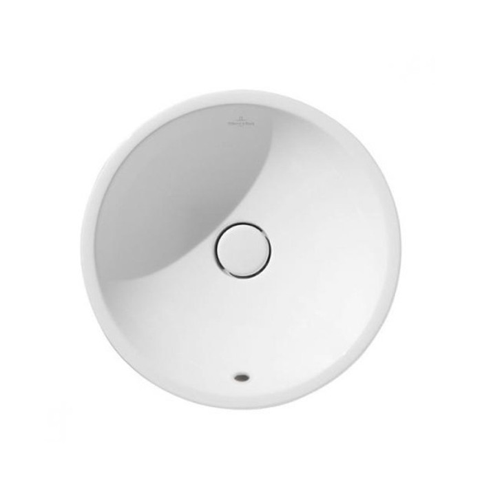 Lavoar pe blat Villeroy & Boch, Loop & Friends, rotund, 43 cm, alb [3]