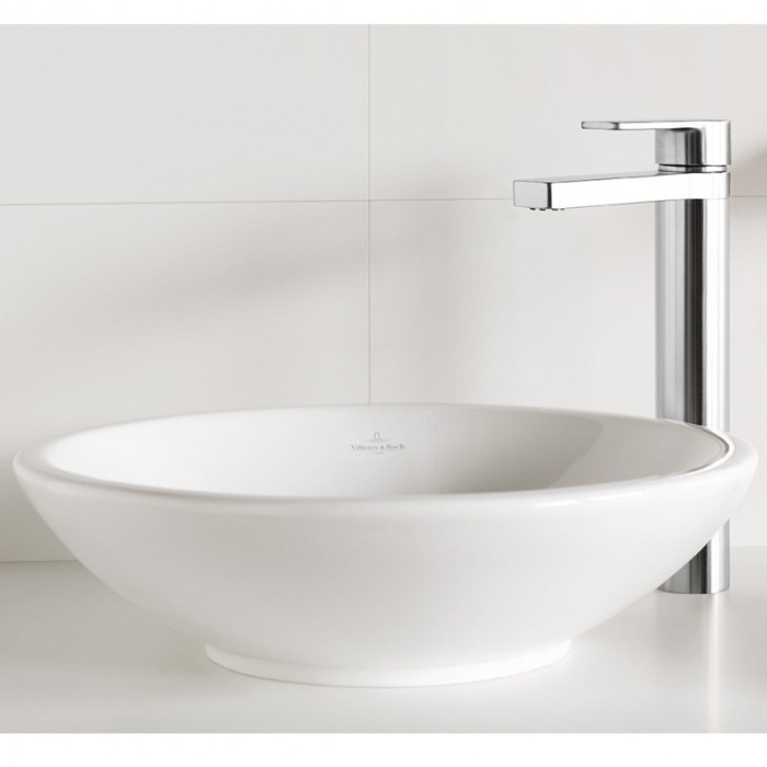 Lavoar pe blat Villeroy & Boch, Loop & Friends, rotund, 43 cm, alb [4]