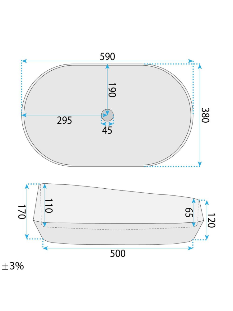 Lavoar pe blat Zoe Dune [9]