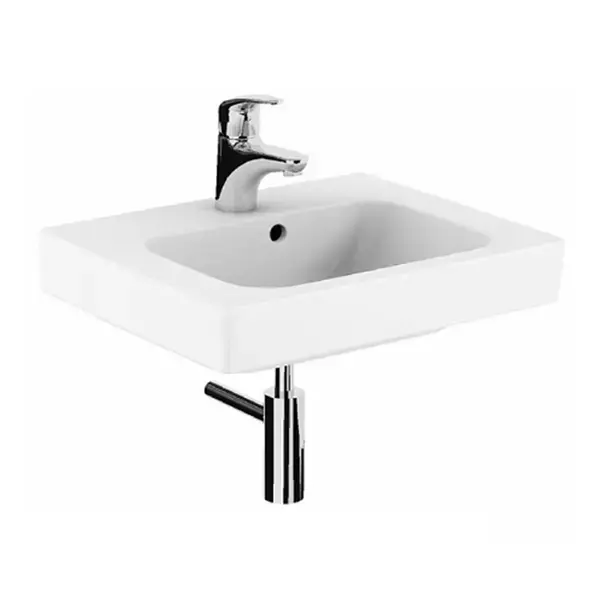 Lavoar pe mobilier Geberit Modo alb lucios 50 cm [5]
