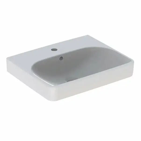 Lavoar pe mobilier Geberit Smyle Square 55 cm [2]