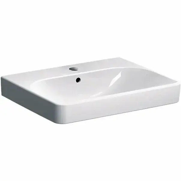 Lavoar pe mobilier Geberit Smyle Square 60 cm [1]