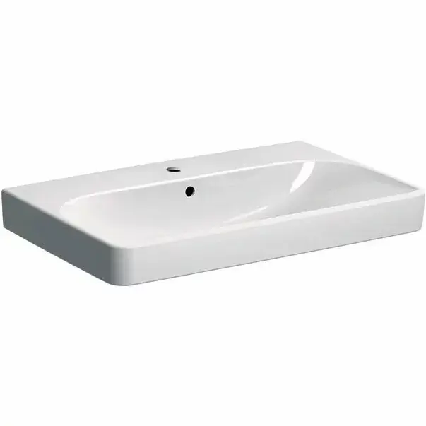 Lavoar pe mobilier Geberit Smyle Square 75 cm [2]