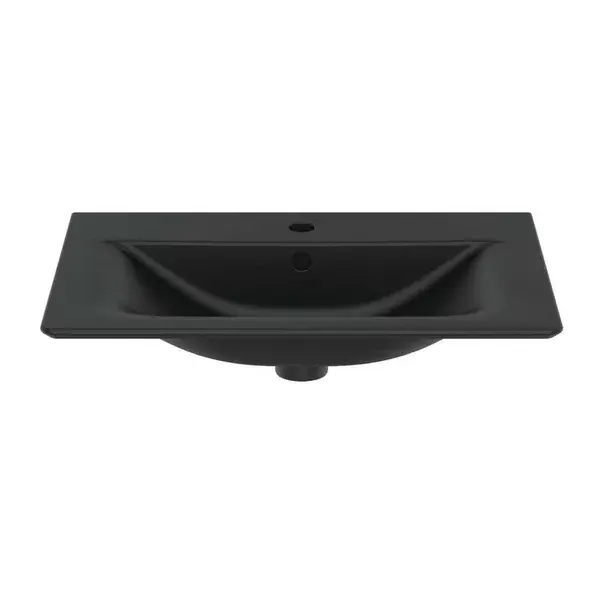 Lavoar pe mobilier Ideal Standard Connect Air 64x46 cm negru mat [1]