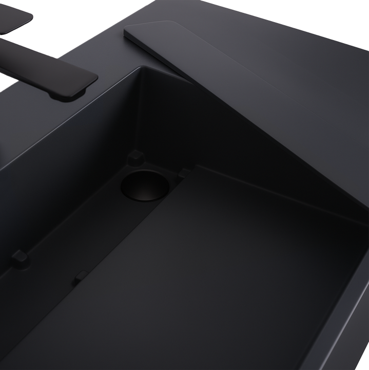 Lavoar pentru blat  Archi 90 cm gri mat [3]