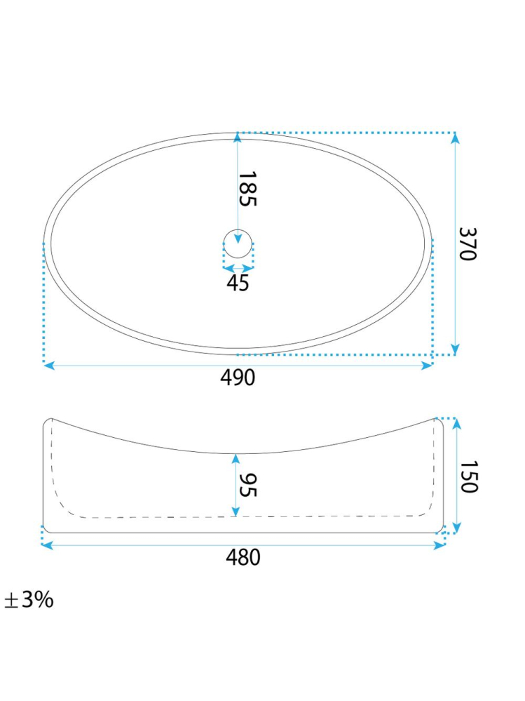 Lavoar pentru blat Dream Rea  [9]