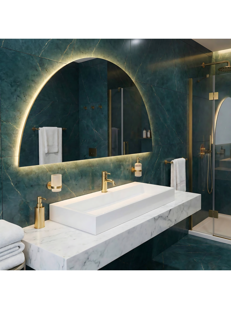 Lavoar pentru blat GOYA 100 cm alb [7]