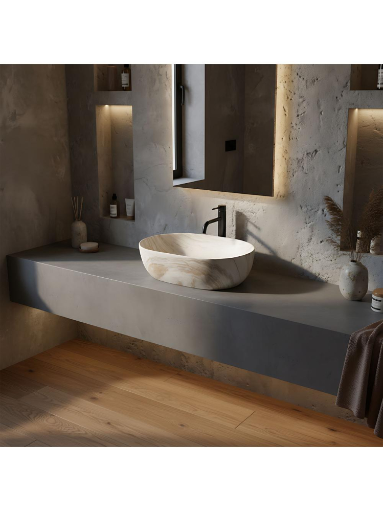 Lavoar pentru blat Rea Amelia Saturn 48 [6]