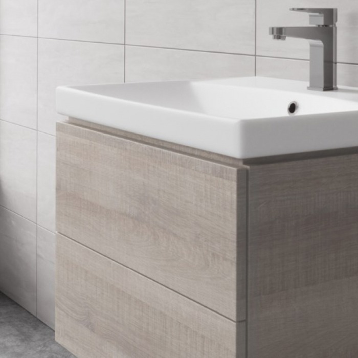 Lavoar pentru mobilier Cersanit, City, 60 cm, alb [4]