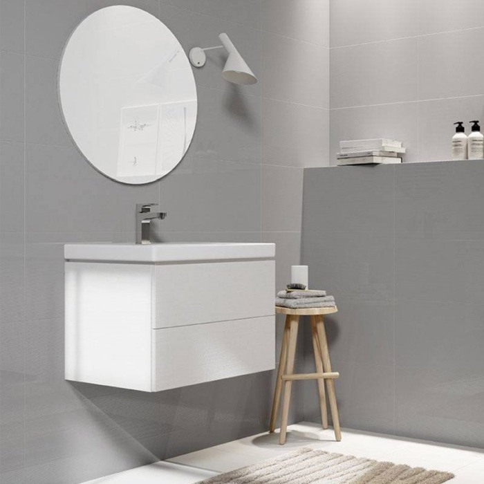Lavoar pentru mobilier Cersanit, City, 60 cm, alb [7]