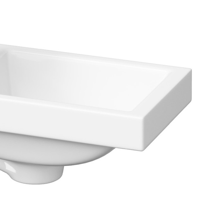 Lavoar pentru mobilier Cersanit, Como, 40 cm, alb [6]