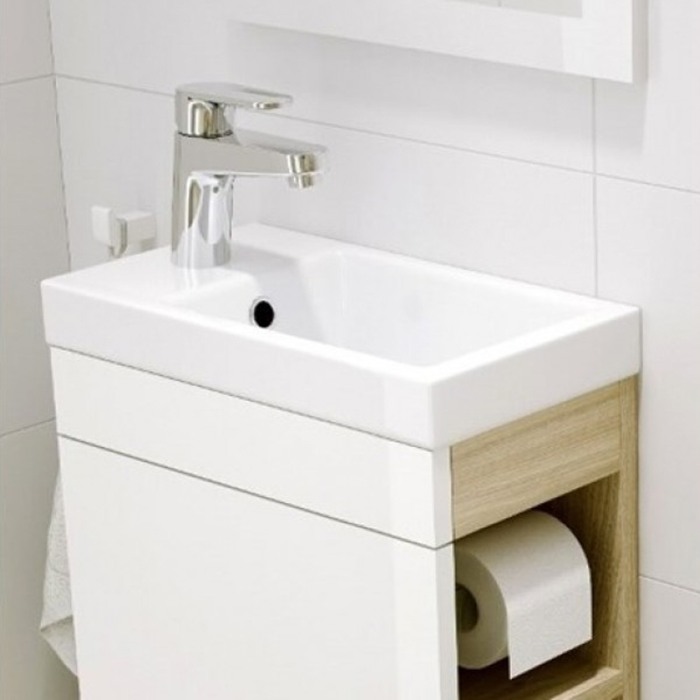 Lavoar pentru mobilier Cersanit, Como, 40 cm, alb [4]