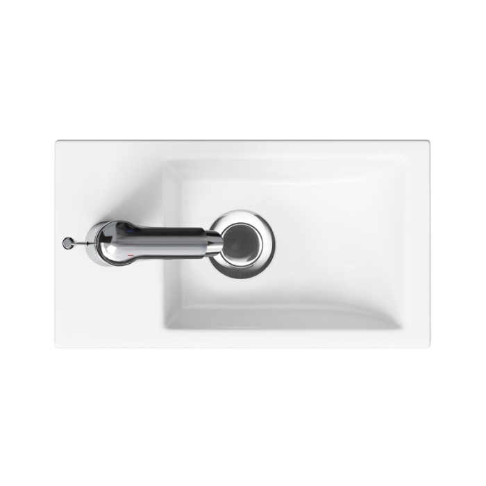Lavoar pentru mobilier Cersanit, Como, 40 cm, alb [5]