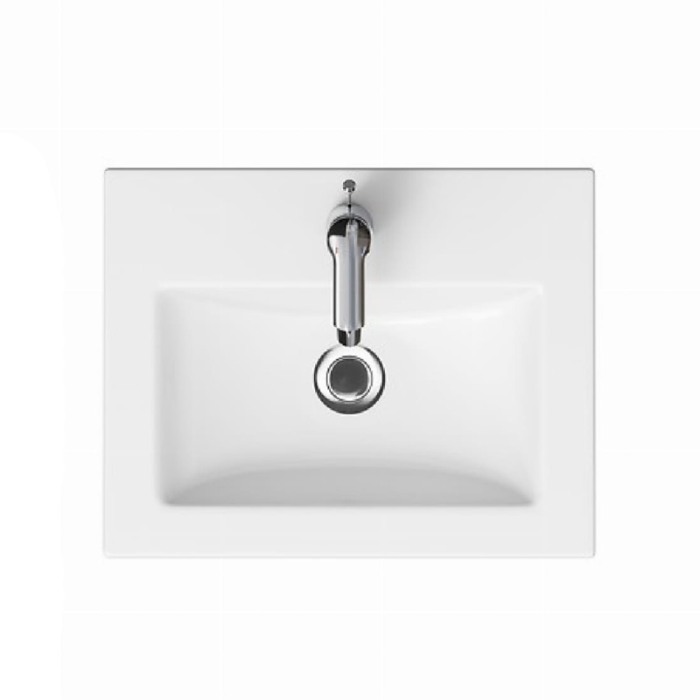 Lavoar pentru mobilier Cersanit, Como, 50 cm, alb [5]