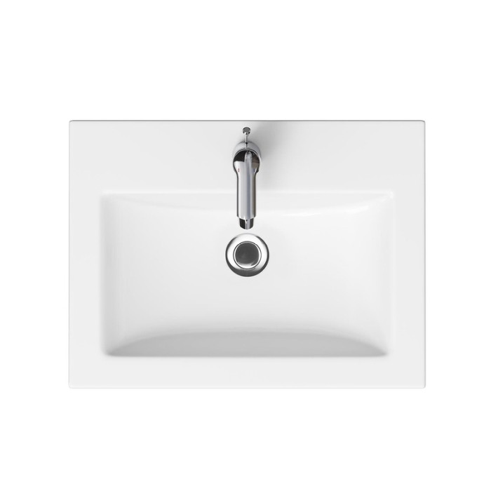 Lavoar pentru mobilier Cersanit, Como, 60 cm, alb [5]