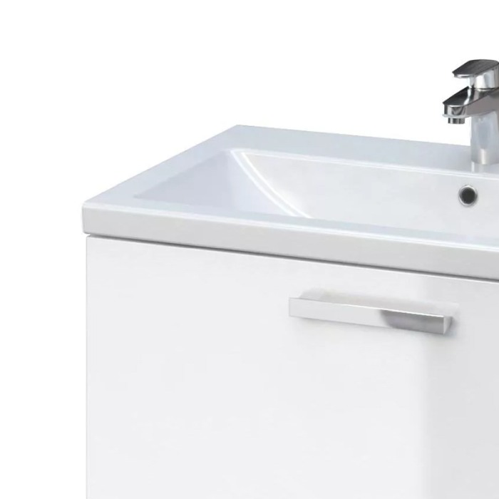 Lavoar pentru mobilier Cersanit, Como, 80 cm, alb [6]