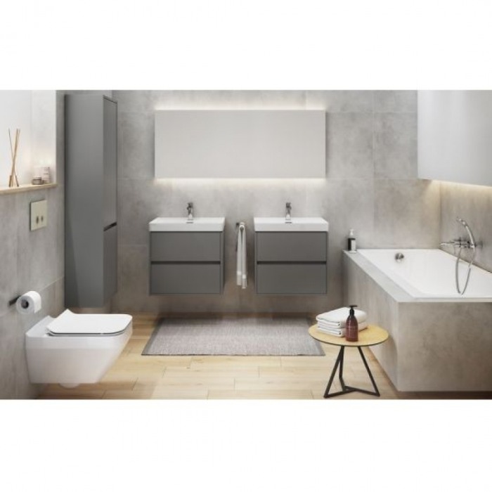 Lavoar pentru mobilier,Cersanit, Crea, 50 cm, alb [4]
