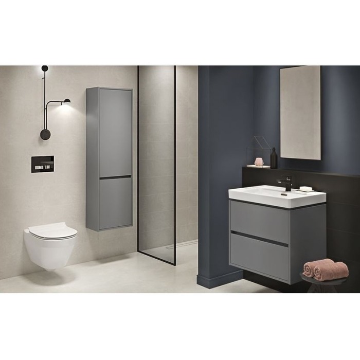 Lavoar pentru mobilier Cersanit, Crea, 60 cm, alb [5]