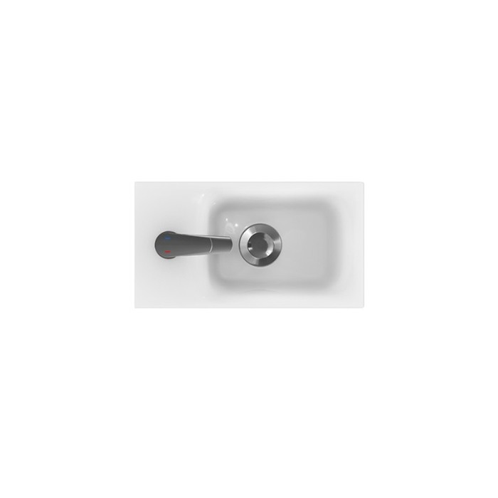 Lavoar pentru mobilier, Cersanit, Moduo, 40 x 22 cm, alb [2]