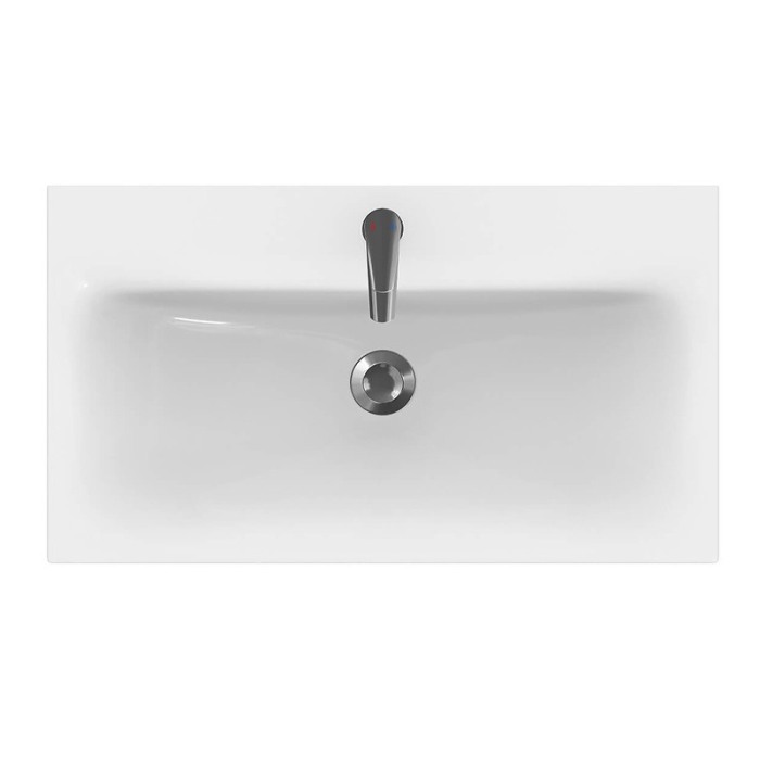 Lavoar pentru mobilier, Cersanit, Moduo, 80 cm, alb [5]