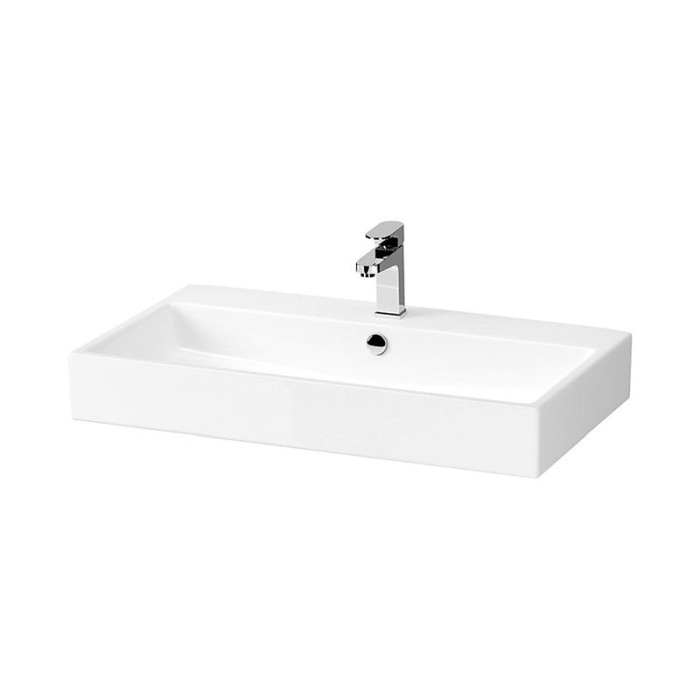 Lavoar pentru mobilier Cersanit, Virgo, 80 cm, alb [1]