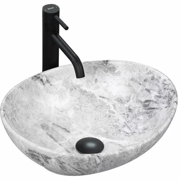 Lavoar stil piatra/gri pe blat Rea Sofia 41 cm [1]