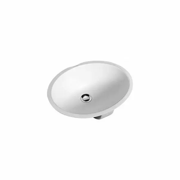 Lavoar sub blat Gala Egeo oval 57 cm alb lucios [3]