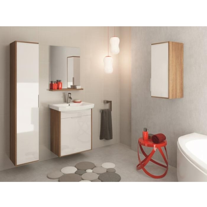 Lavoar suspendat Cersanit, Carina, 50 cm, alb [4]